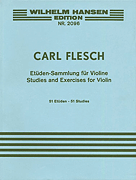 51 STUDIES AND EXERCISES VIOLIN IMPORT cover